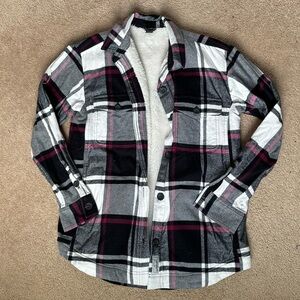 Eddie Bauer Faux Shearling Lined Jacket